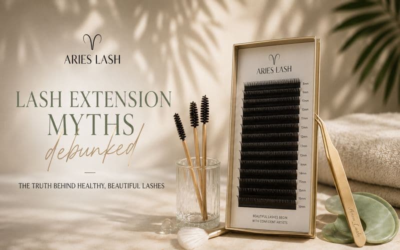 Lash extension myths debunked — Aries Lash in Clear Lake, TX